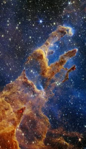 Webb's complete view of the Pillars of Creation